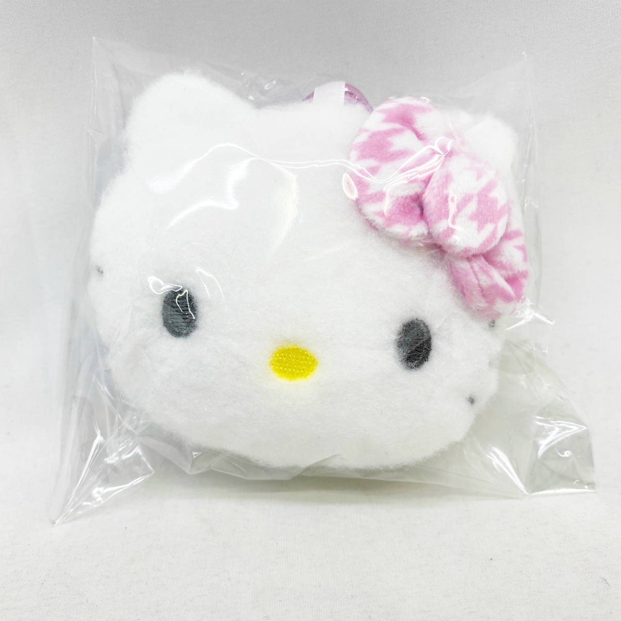 ケイカンパニー ハローキティ(千鳥格子シリーズ) 小銭入れ ピンク