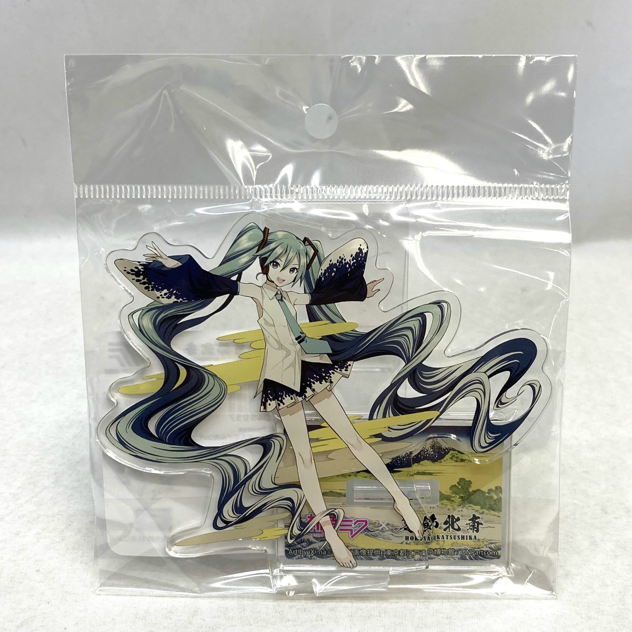 Presence 初音ミク×葛飾北斎 iXima ダイカットアクリルスタンド 東海道江尻田子の浦略啚