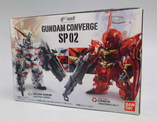 FW Gundam Converge SP02 Unicorn Gundam and Sinanju