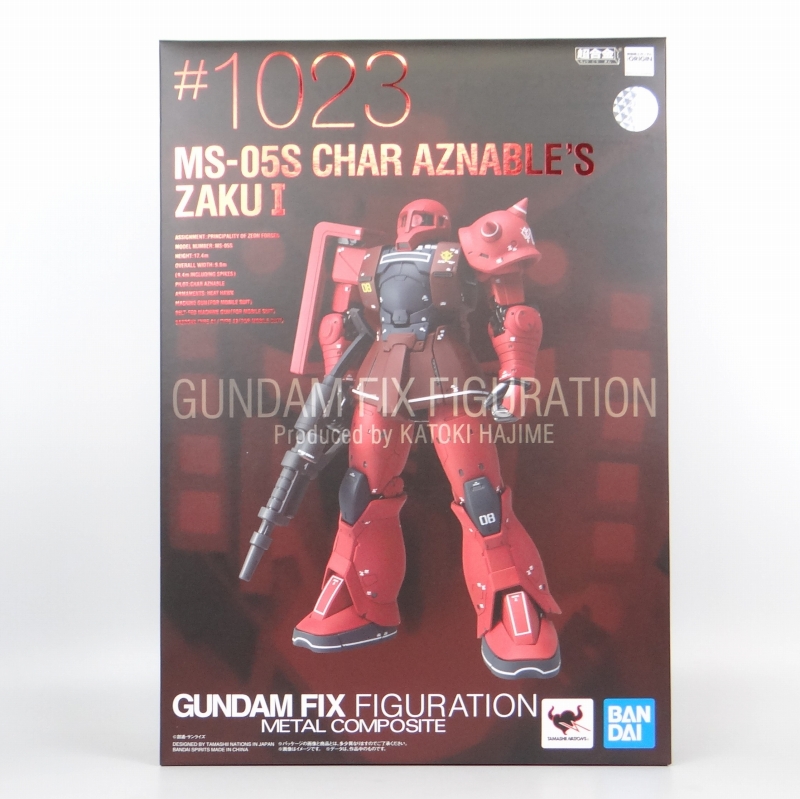 GUNDAM FIX FIGURATION METAL COMPOSITE(メタルコンポジット) #1023 MS-05S ザクI(シャア専用機)