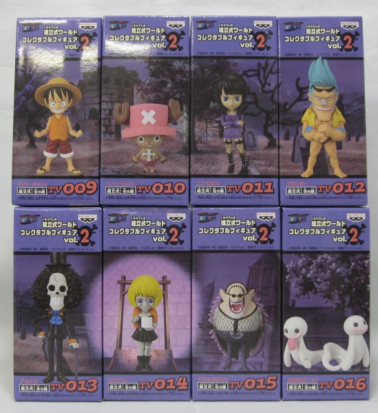 ワンピース ワールドコレクタブルフィギュアVol.2 8種セット 46552