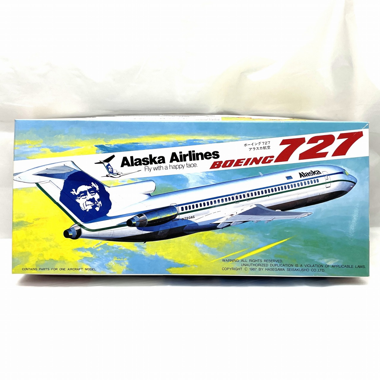 ハセガワ 1/200 ボーイング 727 アラスカ航空