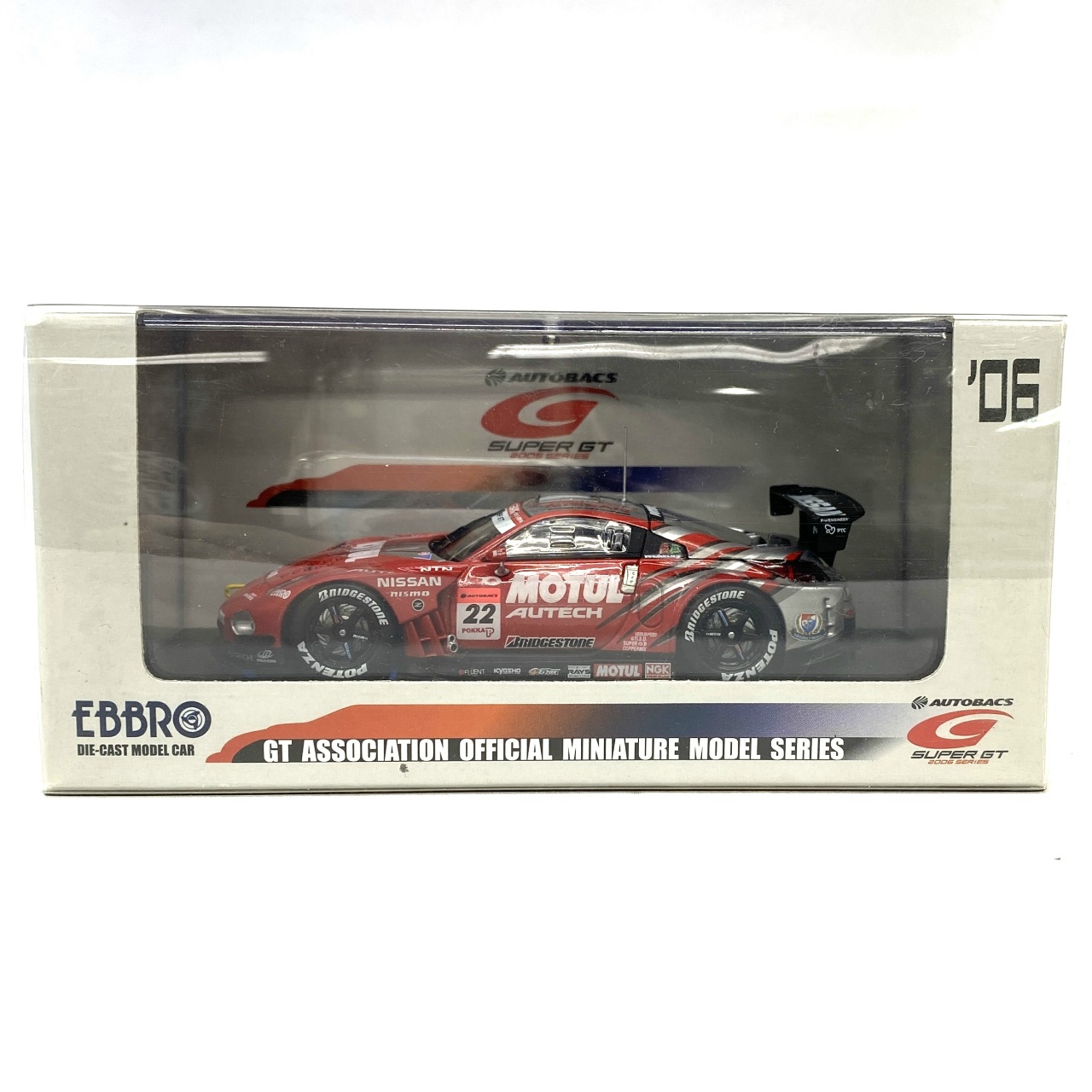 エブロ 1/43 モチュール オーテク Z スズカ Super GT 2006 スズカ 1000Km