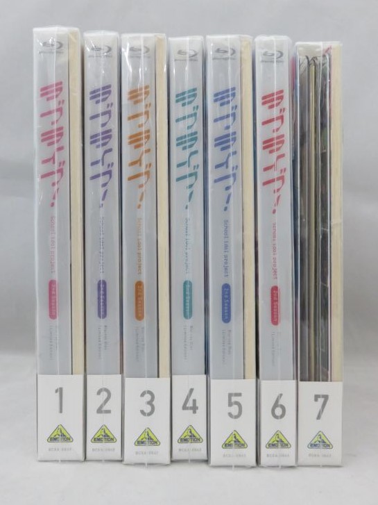 ラブライブ!2nd Season Blu-ray 特装限定版 全7巻 セット