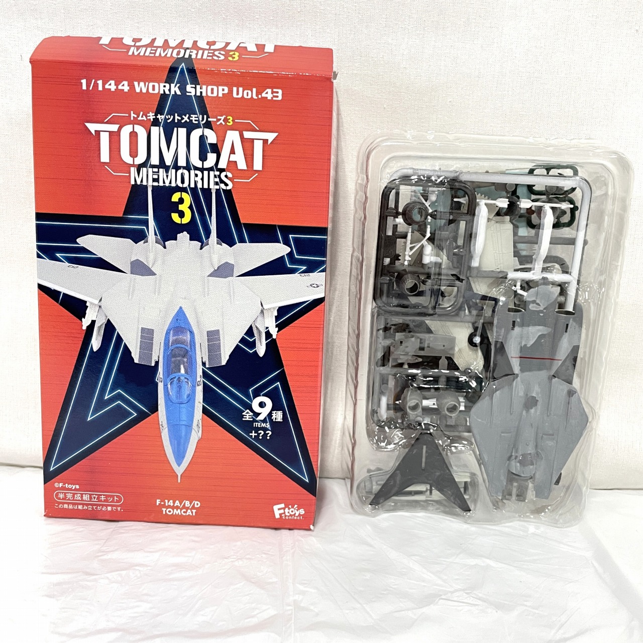 エフトイズ 1/144 トムキャットメモリーズ3 5.F-14D アメリカ海軍 第2戦闘飛行隊「バウンティ・ハンターズ」