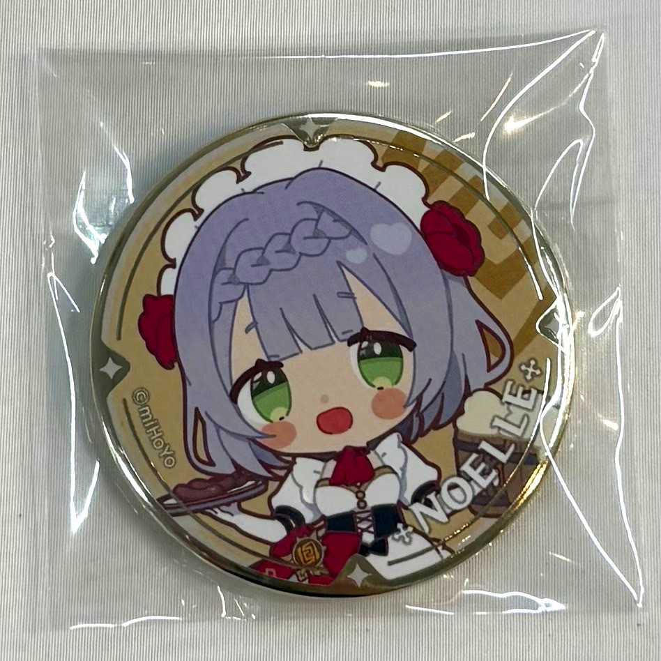 Genshin Impact x Sweets Paradise - Feast of the Gentle Breeze - Chibi Character Trading Badges Noelle