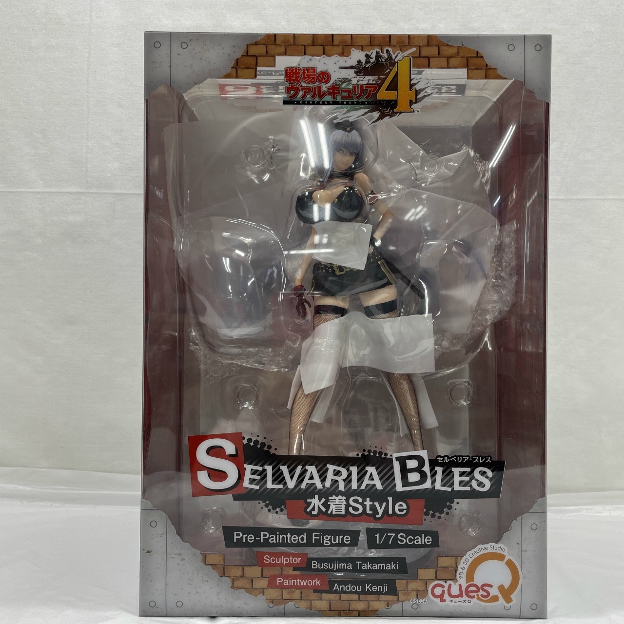 キューズQ 戦場のヴァルキュリア4 セルベリア・ブレス 水着Style 1/7