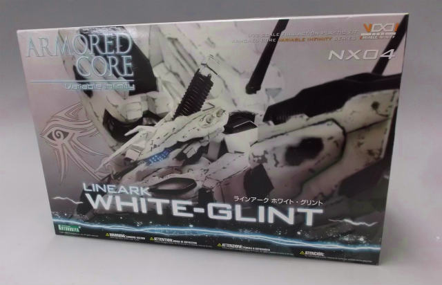 Kotobukiya Plastic Model Armored Core NX04 Lineark White Glint