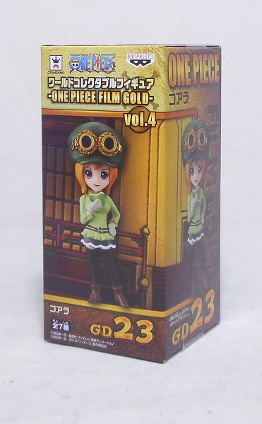 ワールドコレクタブルフィギュア ONE PIECE FILM GOLD vol.4 GD23 コアラ ワンピース 36620