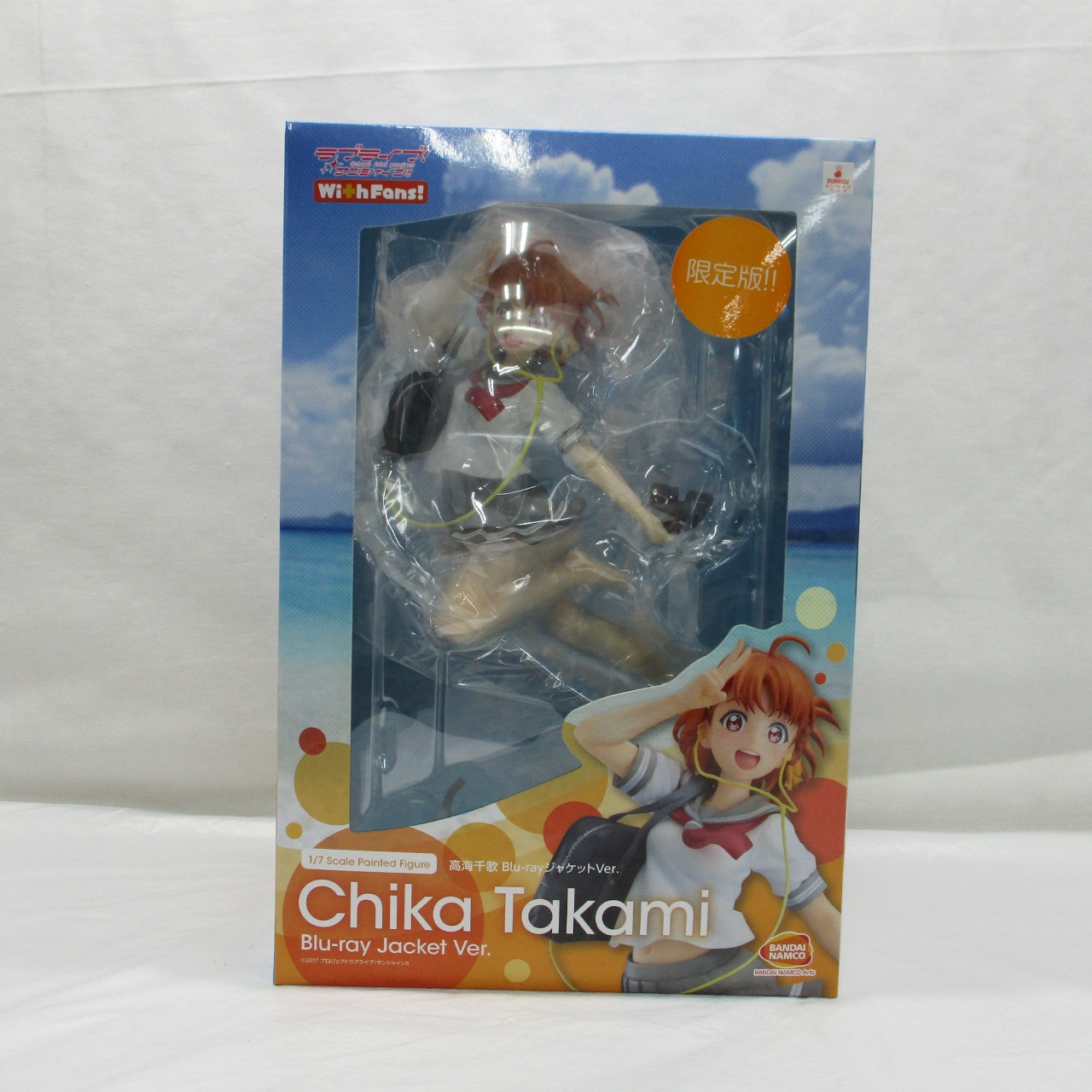 With Fans! 高海千歌​​ Blu-rayジャケットVer. 1/7PVCフィギュア