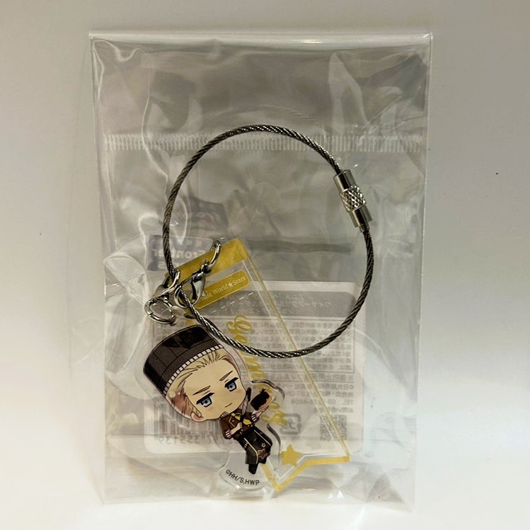 アニメ「ヘタリア World★Stars」 ワイヤーアクリルキーホルダー(きゃらほっぴん!)ショコラティエver. ドイツ