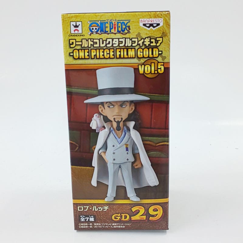 ワンピース ワールドコレクタブルフィギュア ONE PIECE FILM GOLD vol.5 ロブ・ルッチ 36681