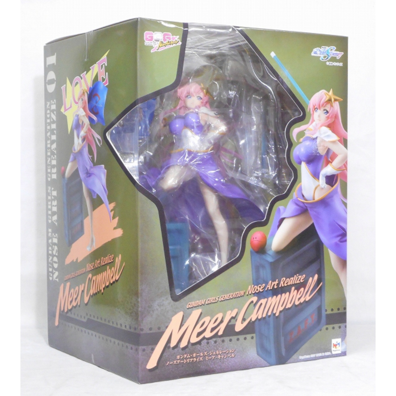 メガハウス GGG ノーズアートリアライズ ミーア・キャンベル 1/8PVC 機動戦士ガンダムSEED DESTINY