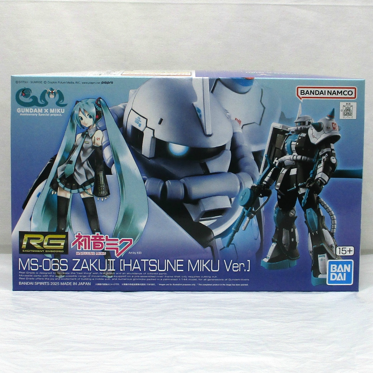 RG 1/144 MS-06S ザクII [初音ミクVer.]