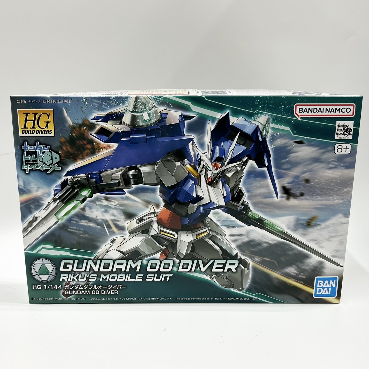 HGBD 1/144 ガンダムダブルオーダイバー(バンダイスピリッツ版)