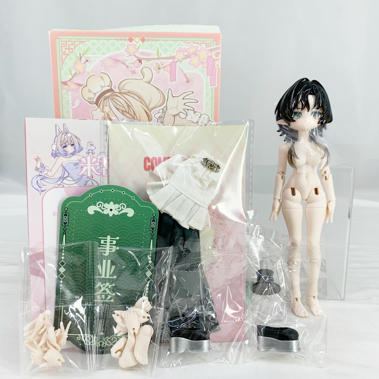 COME4FREE BJDブラインドドールシリーズ MINTY 3 運勢おみくじ精霊 チクキョウ