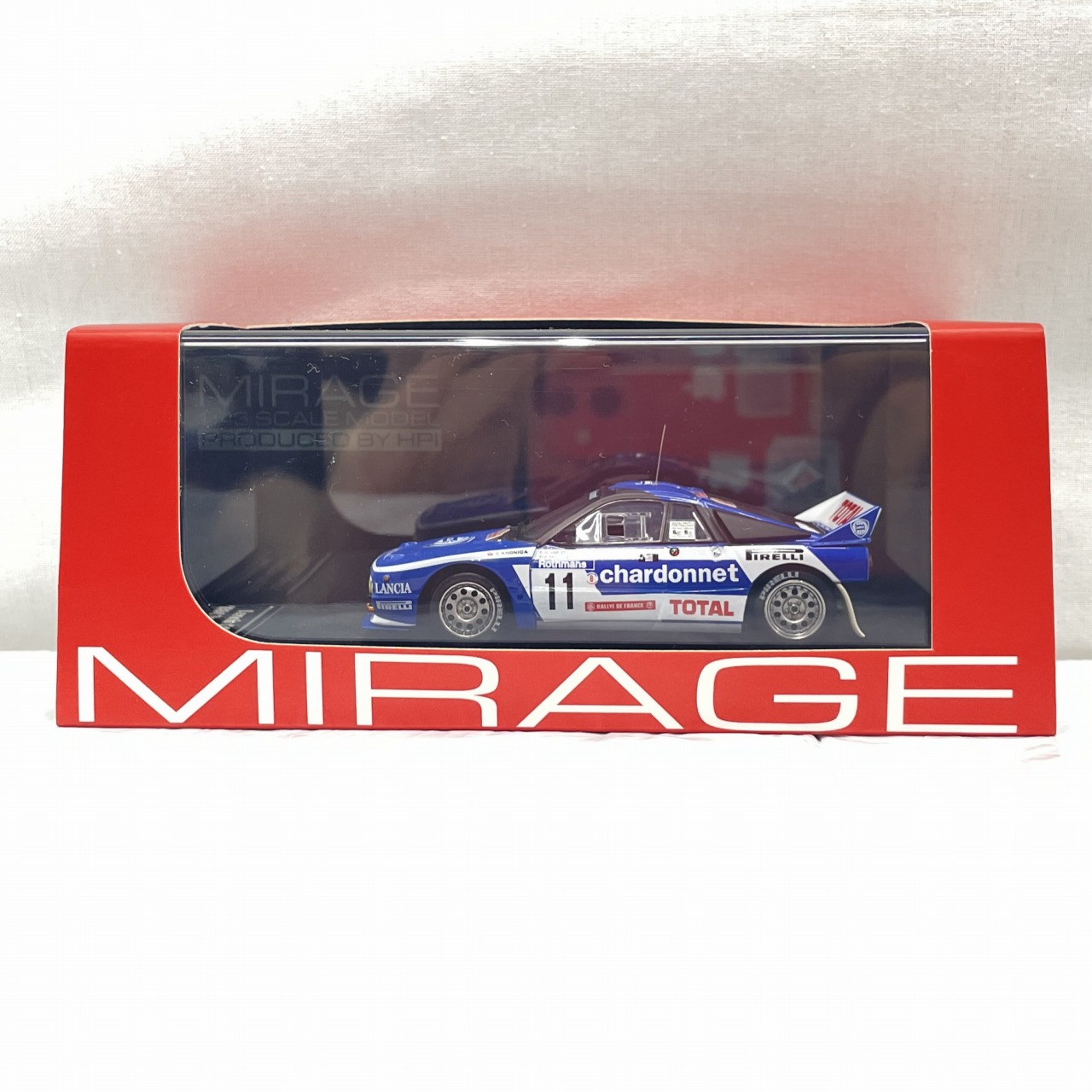 HPI 1/43 ランチア 037 ラリー 1984 ツール・ド・コルス #11