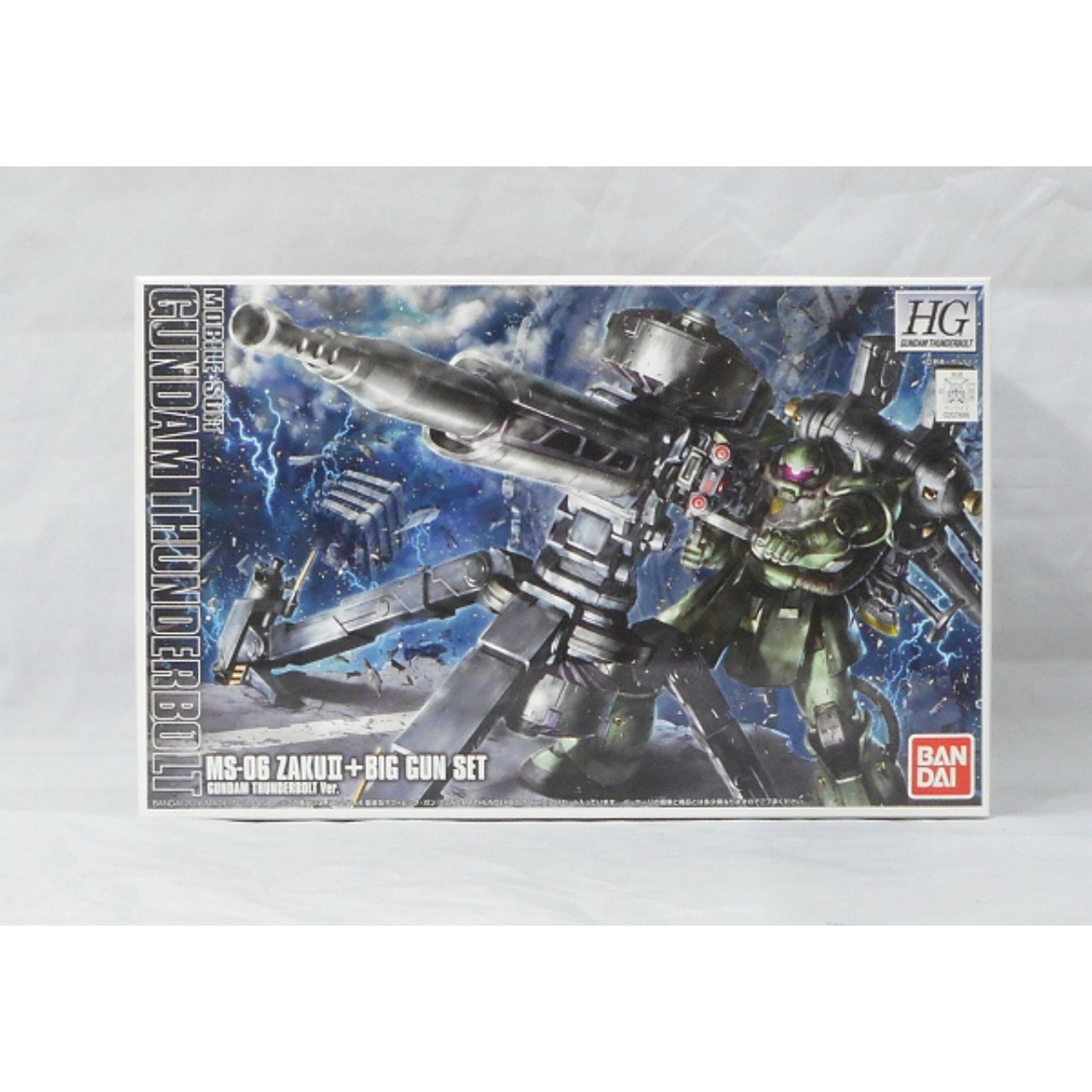 HG 1/144 量産型ザク+ビッグガン(ガンダムサンダーボルト版) アニメver