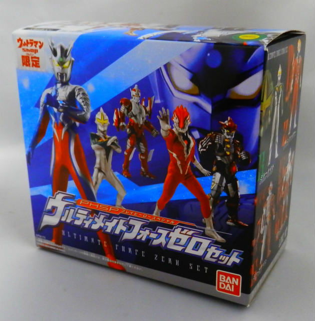 Bandai Ultraman Play Hero Special Ultimate Force Zero Set