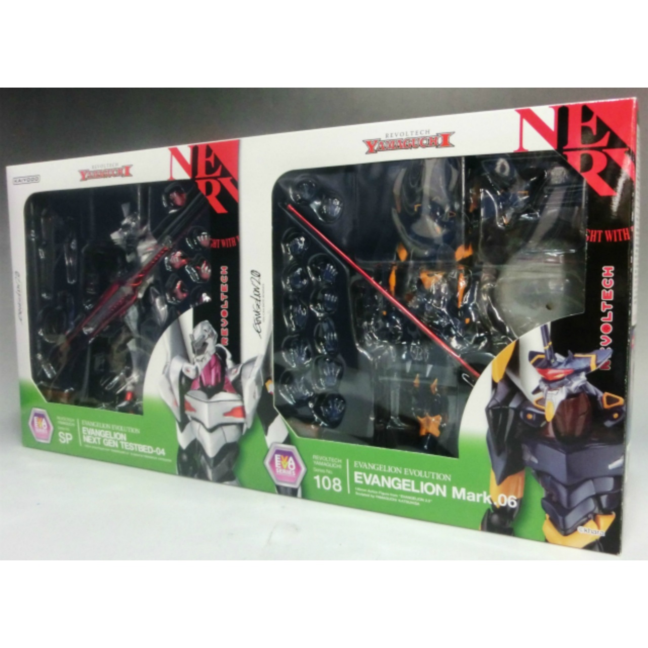 リボルテックヤマグチ Evangelion Evolution エヴァンゲリオン4号機&Mark.06 プレミアムBOXSET エヴァストア限定