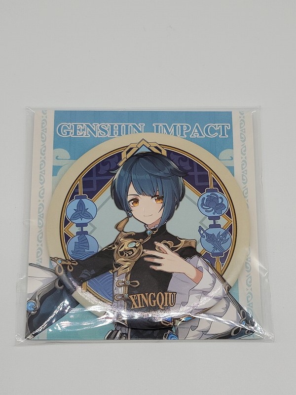 Genshin Impact Liyue Theme Series Character Metal Badge - Xingqiu
