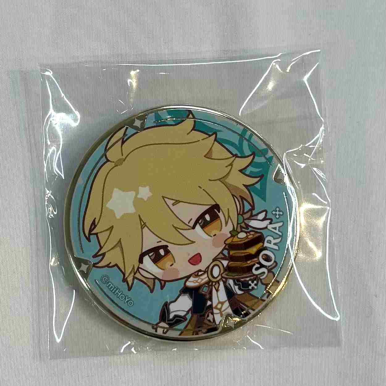 Genshin Impact x Sweets Paradise - Feast of the Gentle Breeze - Chibi Character Trading Badges Sora