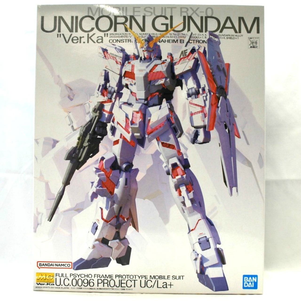 MG 1/100 Unicorn Gundam Ver.Ka