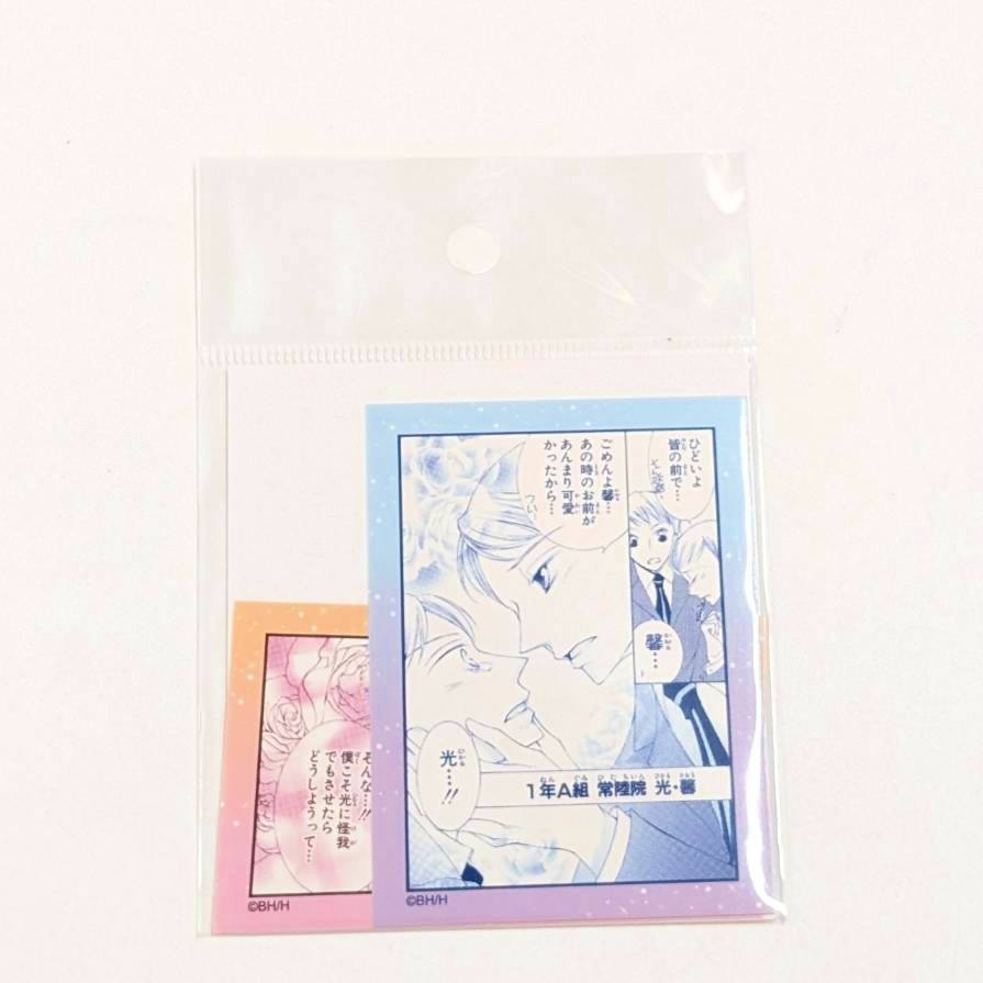 Ouran High School Host Club Hitachiin Brothers Forbidden Love Sticker Set A