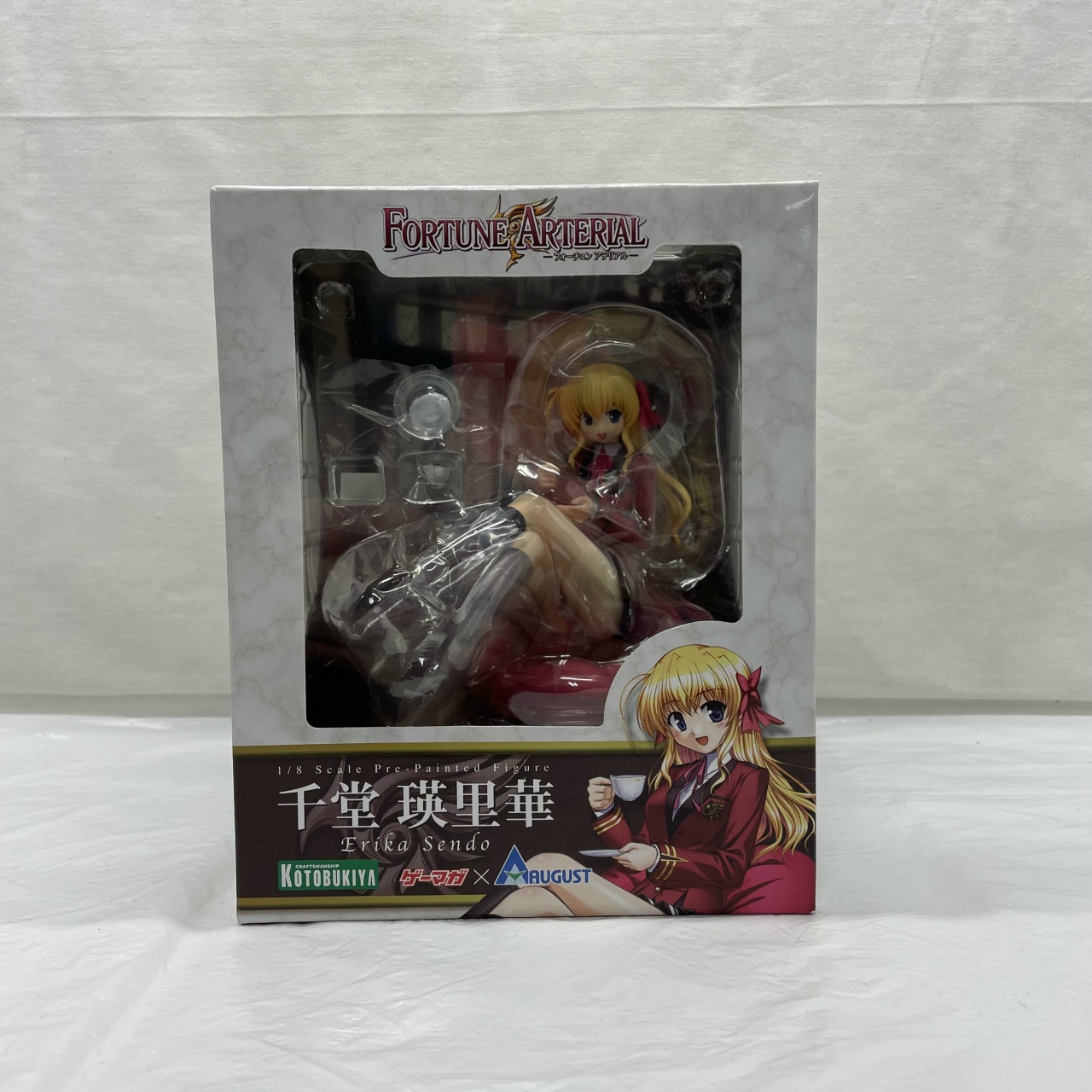 ゲーマガ×コトブキヤ 千堂瑛里華 1/8PVC 特典付 (FORTUNE ARTERIAL)