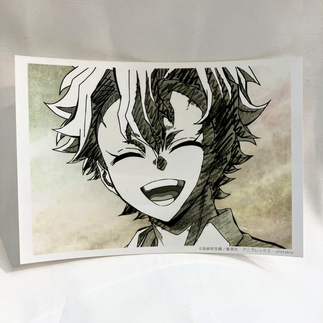 鬼滅の刃刀鍛冶の里編第6話場面写ブロマイドくじ不死川玄弥＆半天狗