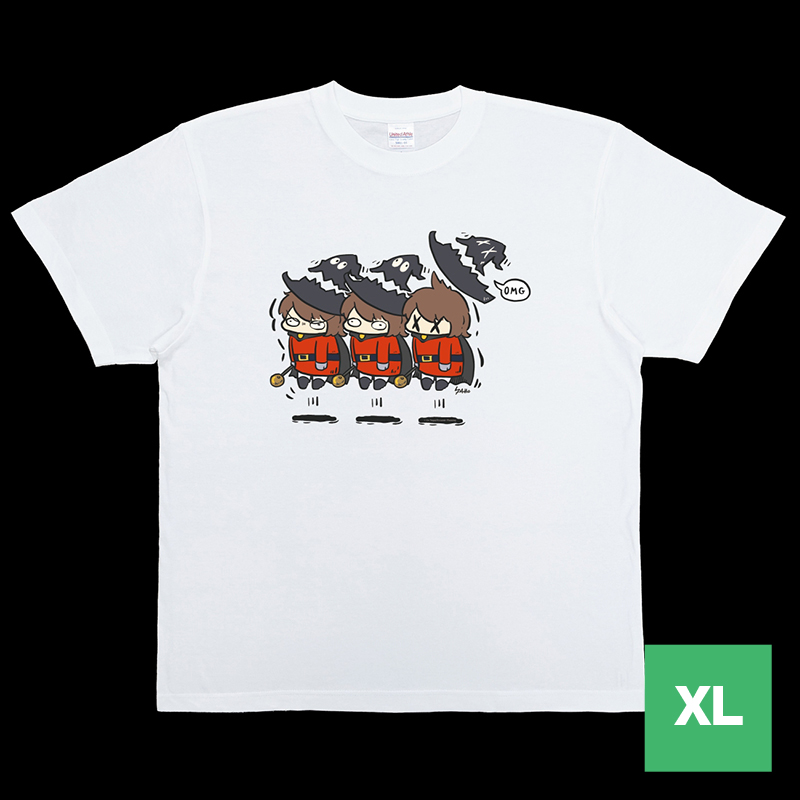 MORECATS ドロロンえん魔くん OMG Tシャツ (白) XLサイズ