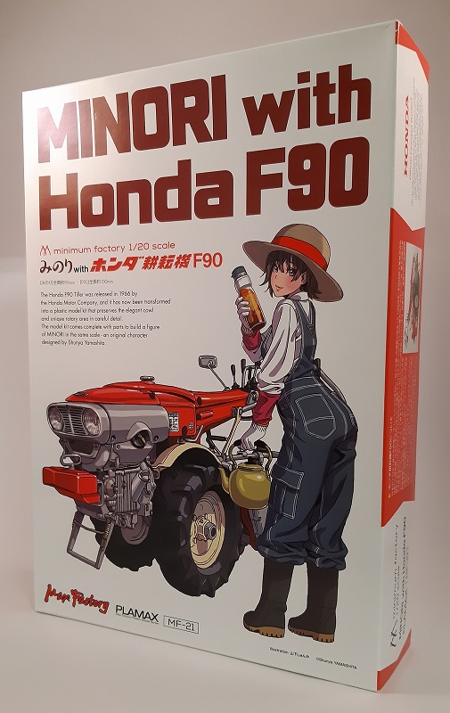 MaxFactory PLAMAX MF-21 Minori with Honda F90 Display Kit