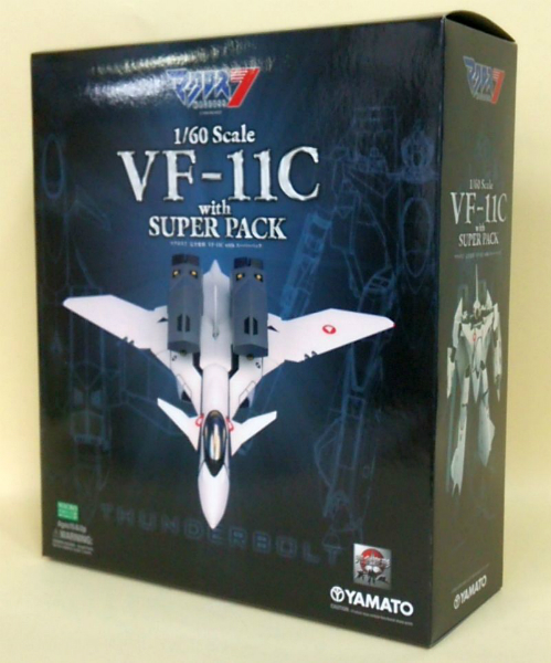 Yamato 1/60 Macross Seven VF-11C with Super Pack