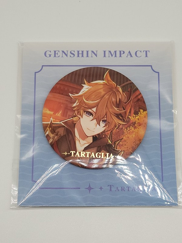 原神 壁紙キャラ缶バッジ タルタリヤ