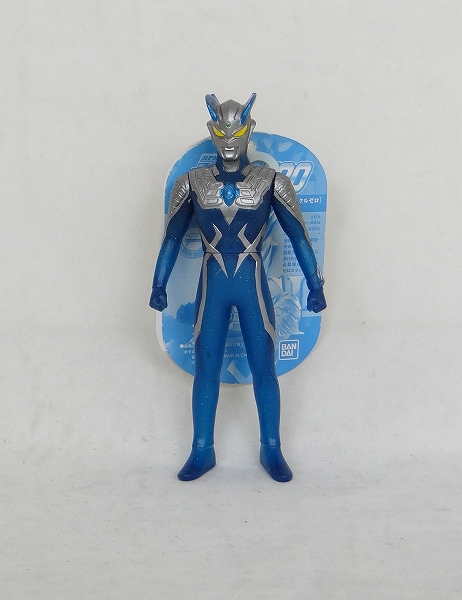 バンダイ ウルトラヒーロー500 ウルトラマンゼロ[ルナミラクルゼロ] クリアブルーラメVER.