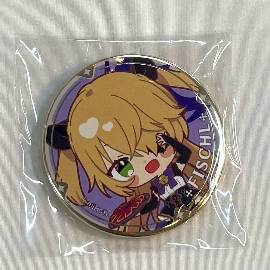 Genshin Impact x Sweets Paradise - Feast of the Gentle Breeze - Chibi Character Trading Badges Fischl