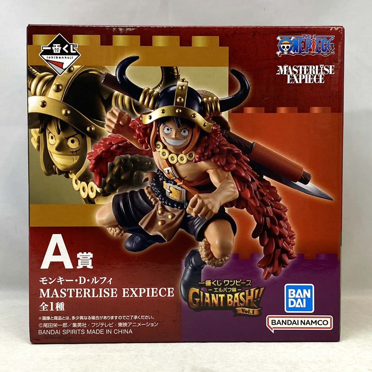 一番くじ ワンピース -エルバフ編- GIANT BASH!! Vol.1 A賞 モンキー・D・ルフィ MASTERLISE EXPIECE