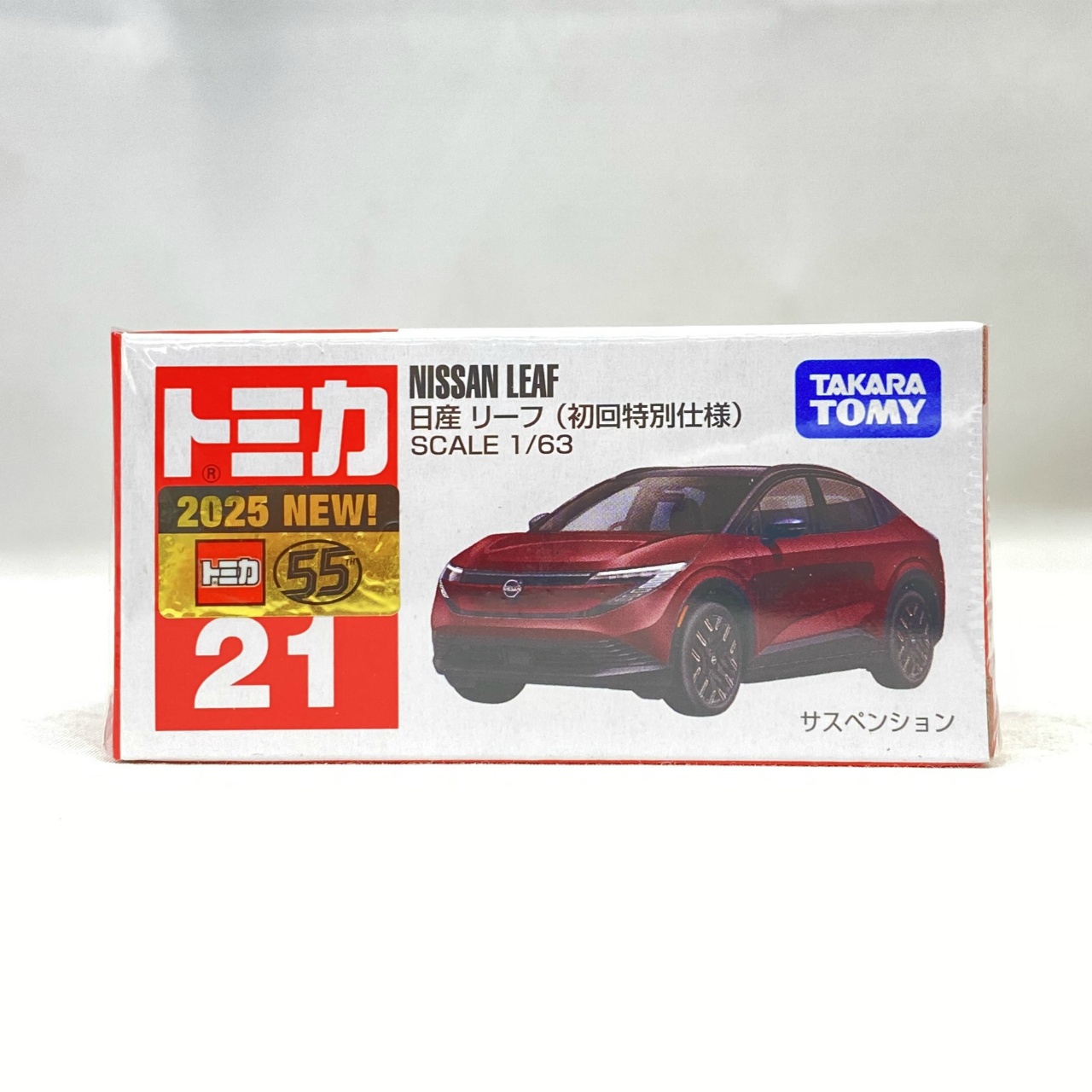 タカラトミー トミカ No.21 日産 リーフ(初回特別仕様)