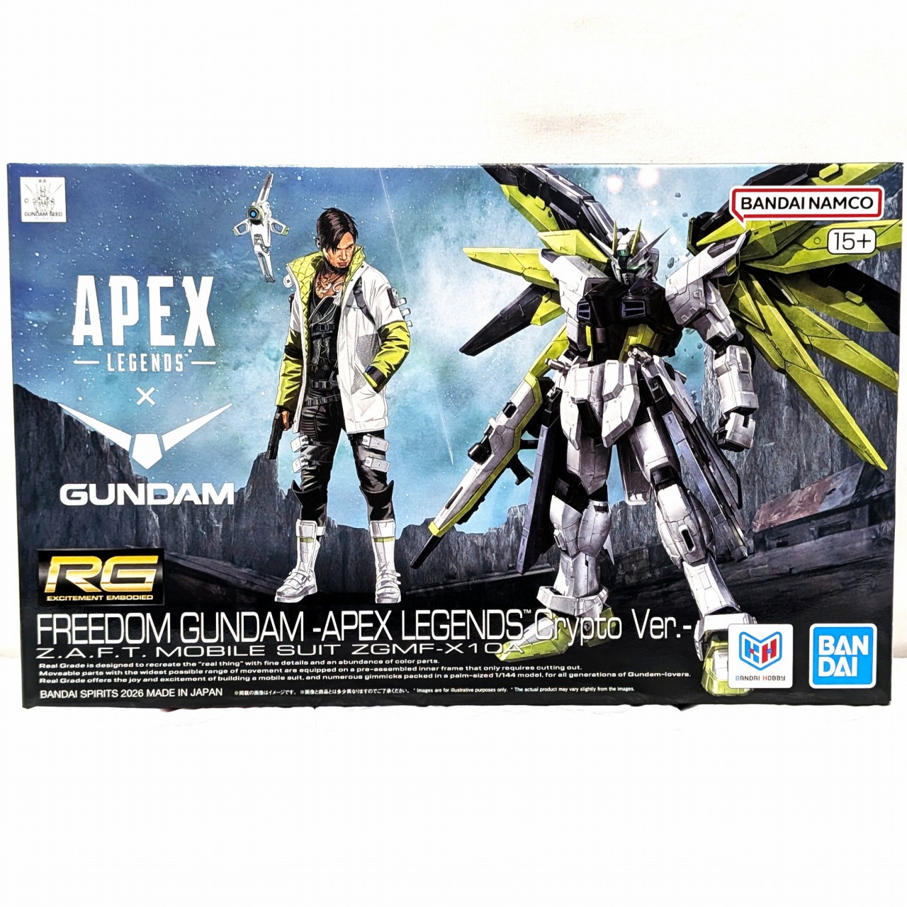 RG 1/144 フリーダムガンダム -APEX LEGENDS クリプト Ver.-