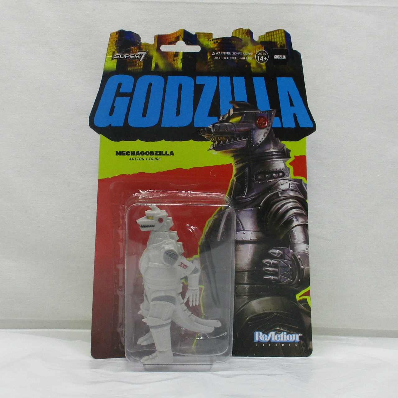 スーパー7 東宝リアクションフィギュア メカゴジラ 3.75アクションフィギュア