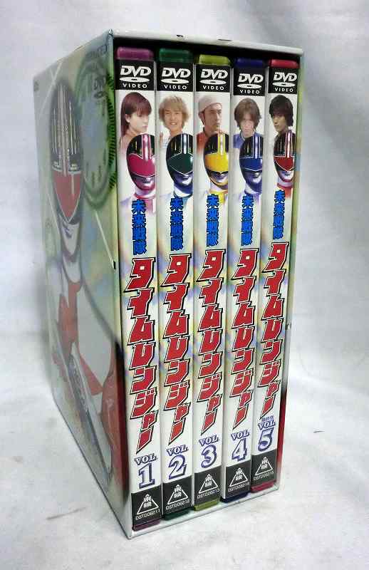 Mirai Sentai TimeRanger vols. 1-5 set (1st ed)