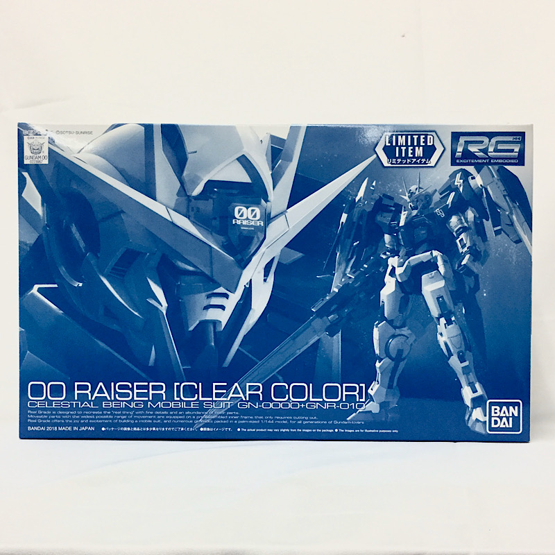Real Grade 1/144 OO Raiser (Clear)