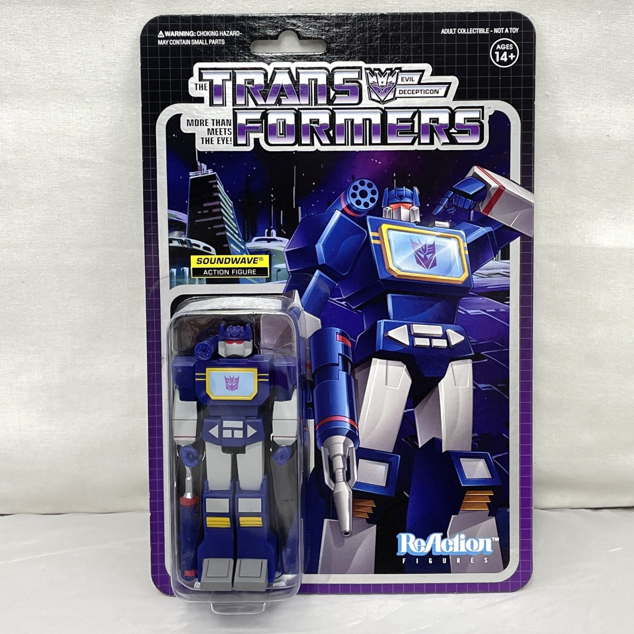 スーパー7 リ・アクション トランスフォーマー サウンドウェーブ