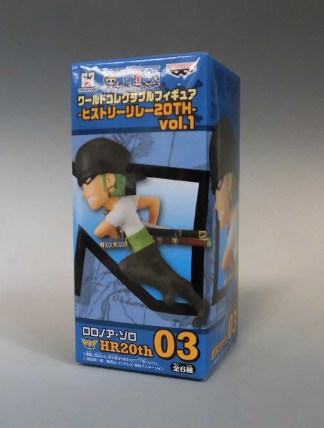 ワンピース ワールドコレクタブルフィギュア -ヒストリーリレー20TH-vol.1 HR20th 03 ゾロ