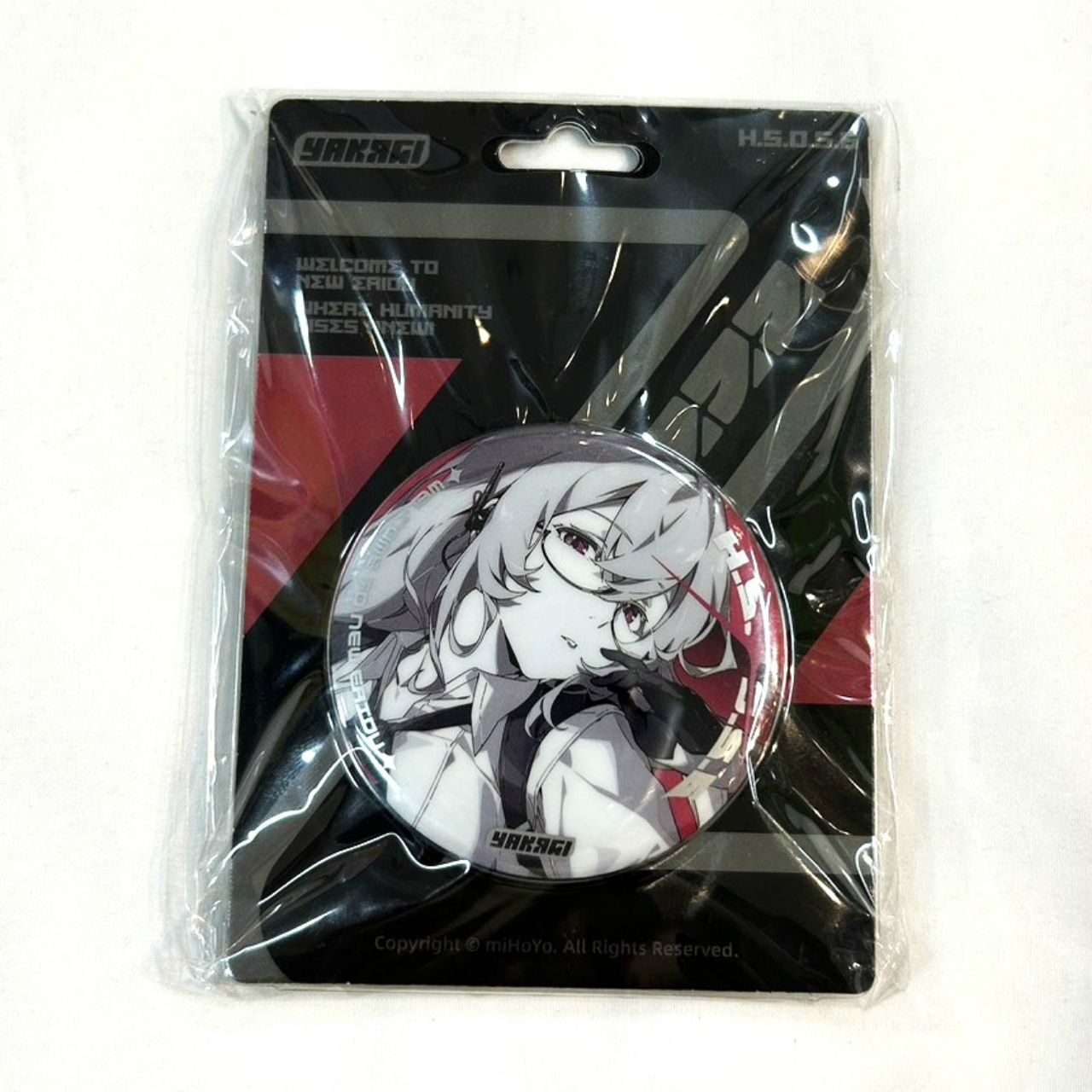 ゼンレスゾーンゼロ 影画シリーズ 缶バッジ 対ホロウ6課 月城柳