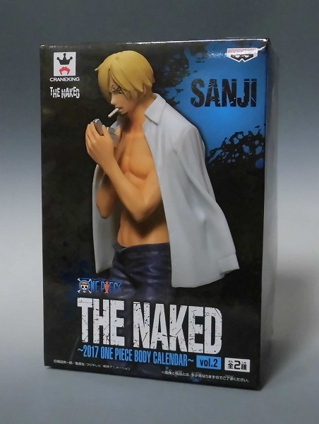 THE NAKED 2017 ONE PIECE BODY CALENDAR vol.2 Sanji [A]