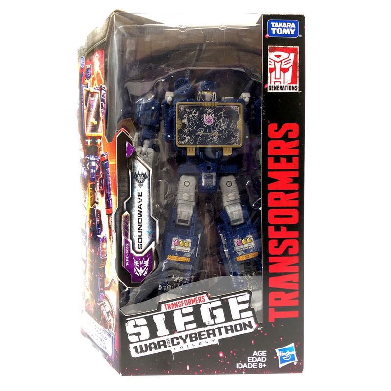 トランスフォーマーSIEGE WFC-S25 サウンドウェーブ USA版