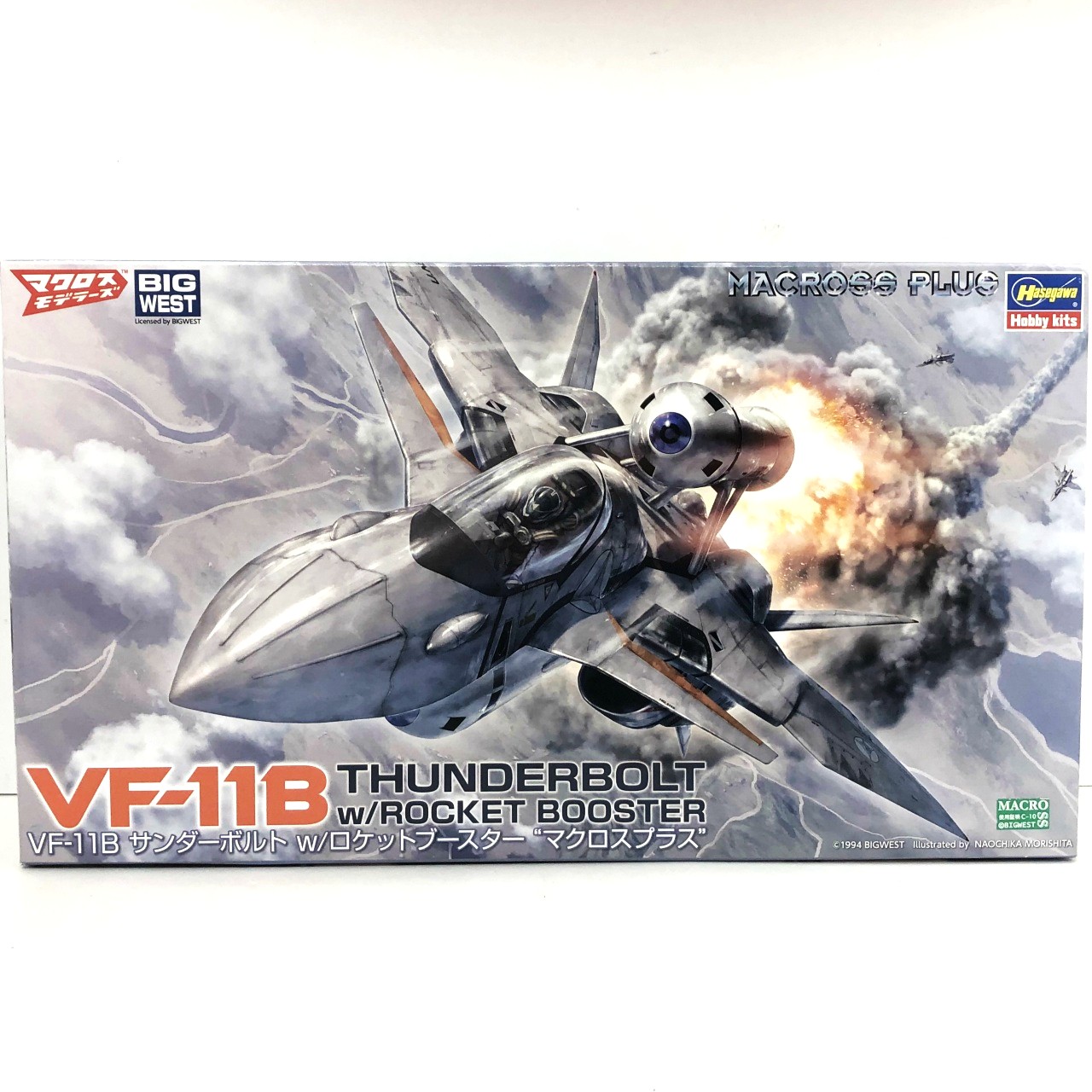 ハセガワ マクロスプラス 1/72 VF-11B サンダーボルト w/ロケットブースター “マクロスプラス”