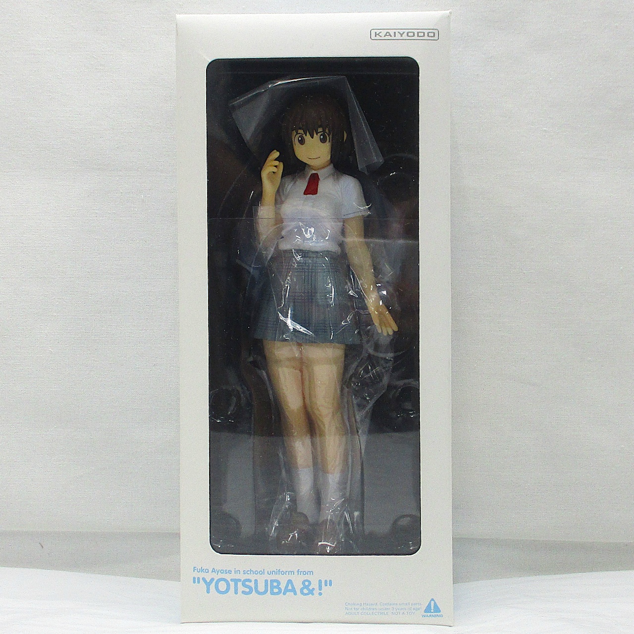 海洋堂 よつばとフィギュアシリーズ 綾瀬風香 制服Ver. 復刻盤