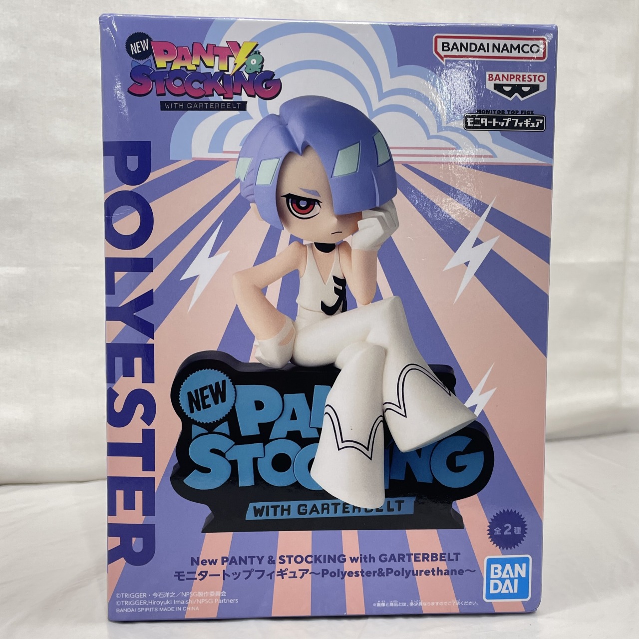 バンダイスピリッツ New PANTY & STOCKING with GARTERBELT モニタートップフィギュア～Polyester&Polyurethane～ A:ポリエステル